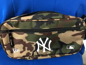 New Era NY New York Yankees MLB Cross Body Bag in Woodland Camo & Black