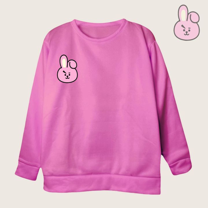 Pullover longsleeve jacket BT21 cooky for men and women | Lazada PH