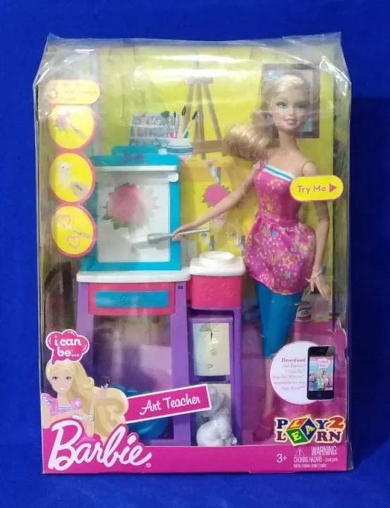 Barbie I Can Be Art Teacher Doll Playset Lazada PH