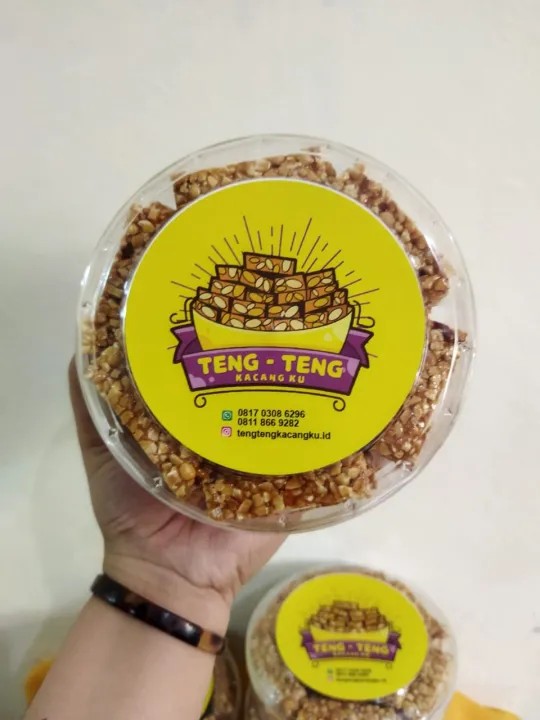 Teng Teng Kacangku Teng Teng Kacang Noga Nougat Sangjit Kacang