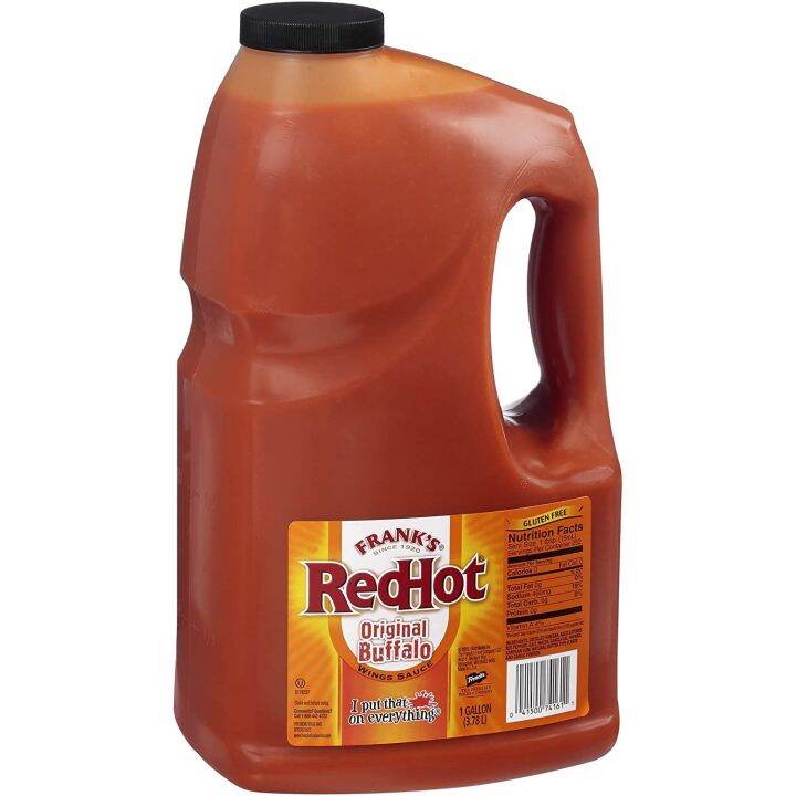 Franks Red Hot Sauce Original Buffalo 1 Galon | Lazada PH