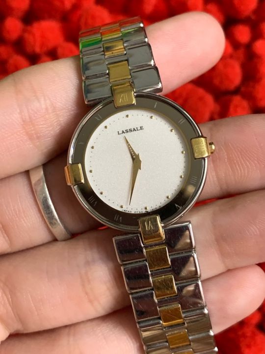 Đồng hồ nữ Seiko Lassale máy mỏng hàng si 