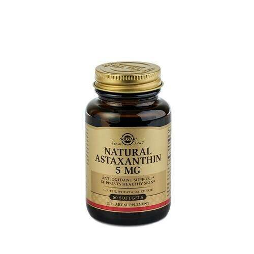 Solgar Natural Astaxanthin 5mg 60 softgels Lazada PH