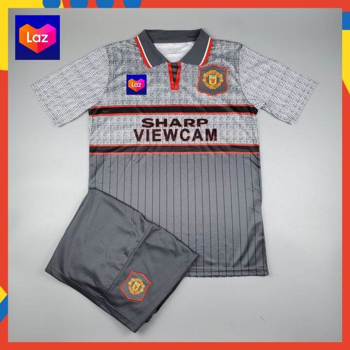 manchester-united-mu-blue-y-1994-1996-ชุดบอลแมนยู-ย้อนยุคปี-1995-เสื้อ-กางเกง