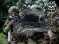 หมวกข้าราชการ หมวกทหารบก US.Cap Army หมวกปีก หมวกเดินป่า [มีเชือก paracord ถักไว้ที่หมวก]