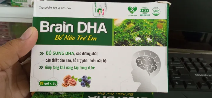 Sản phẩm Bột uống bổ não trẻ em Brain DHA có công dụng gì?
