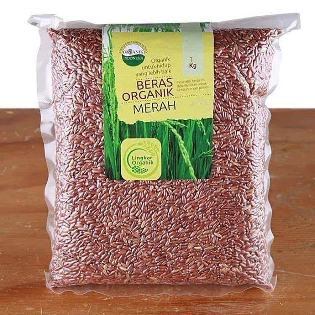 Beras Merah Lingkar Organik Kemasan Vakum 1kg Lazada Indonesia 8152