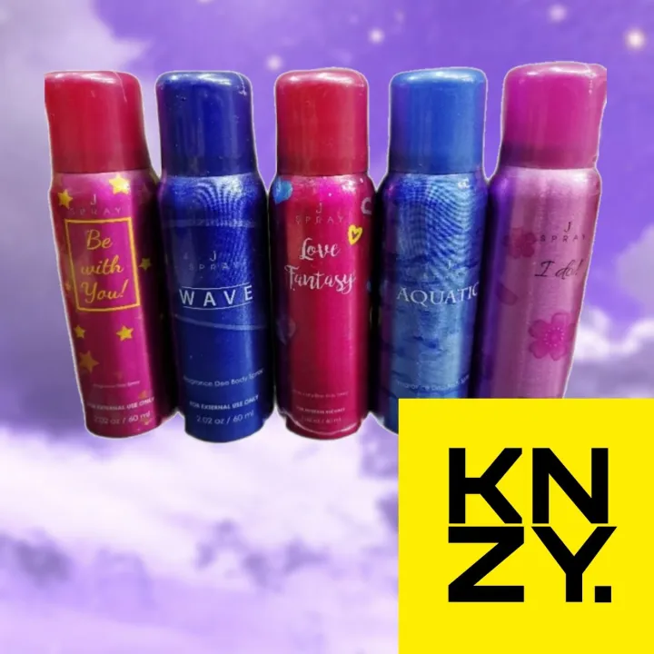 J Spray Fragrance Deo Body Spray 60ml Lazada PH