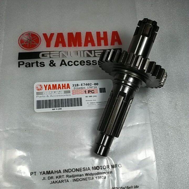 As gear depan counter shaft gigi tarik Yamaha Jupiter New Jupiter Z1