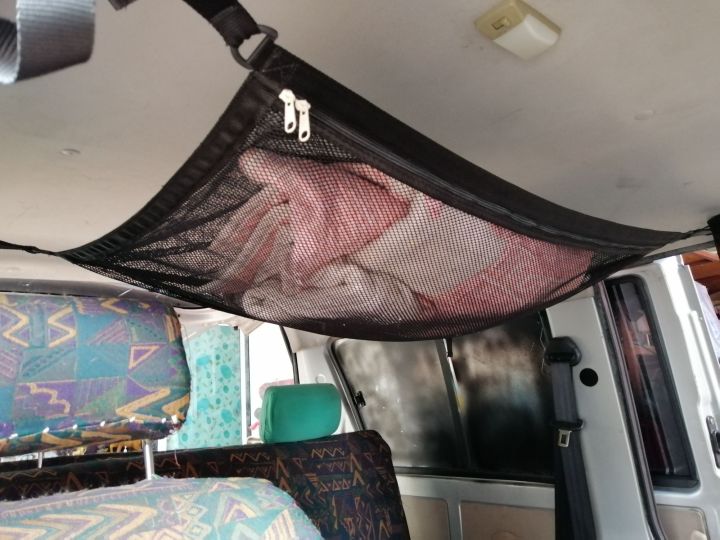 กระเป๋าตาข่ายใต้หลังคารถ-car-ceiling-bag