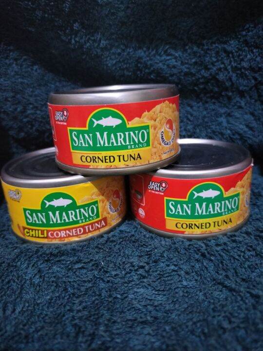 San Marino corned tuna 85g x 3 Lazada PH