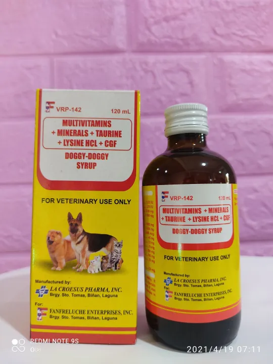 DOGGY-DOGGY syrup(120ml) dog/cats .multivitamins.. | Lazada PH