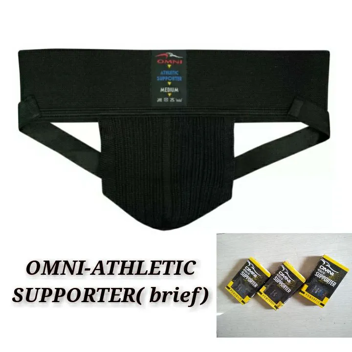 BLACK brief SUPPORTER(OMNI ATHLETIC) Lazada PH