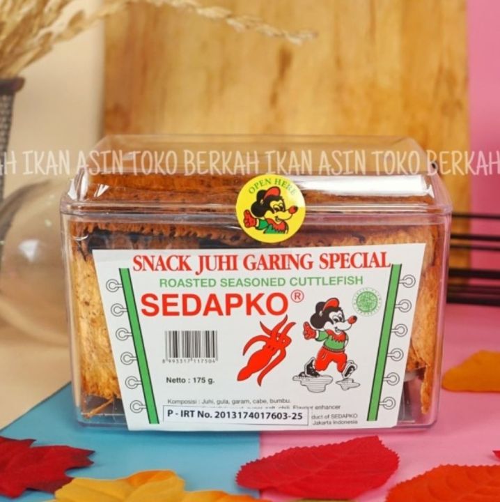 Snack Cumi Garing Sedapko Gr Roasted Seasoned Cuttlefish Lazada Indonesia