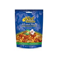 นัทวอล์คเกอร์ มิกซ์นัทเดอลุกซ์ 454 ก. Nut walker Deluxe Roasted &amp; Salted Mixed Nuts 454 g.