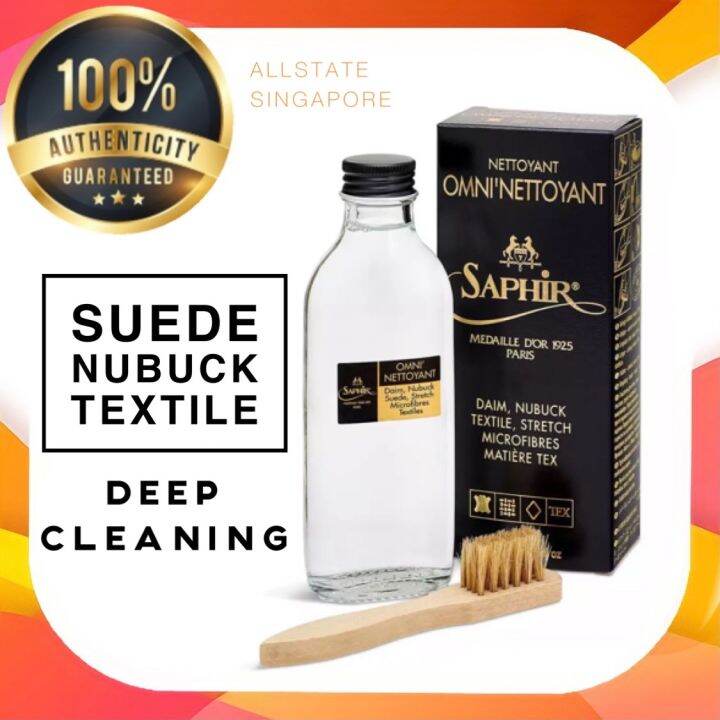 SAPHIR, Suede Shampoo Omni Nettoyant Cleaner (Shoe Care) | Lazada Singapore