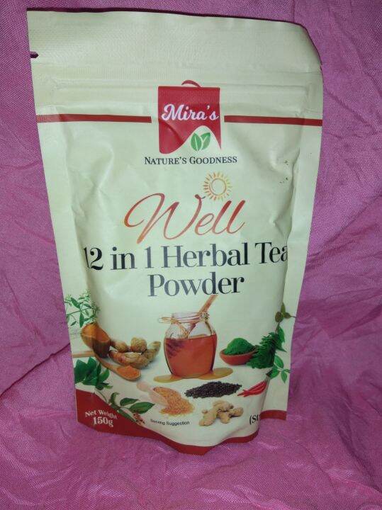 Herbal Tea Powder 12in1 150g Lazada PH