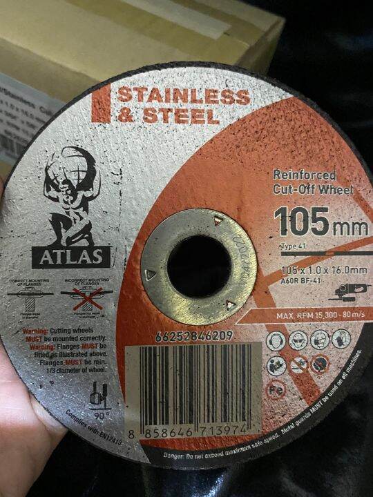 Atlas Cutoff wheel 4” Lazada PH