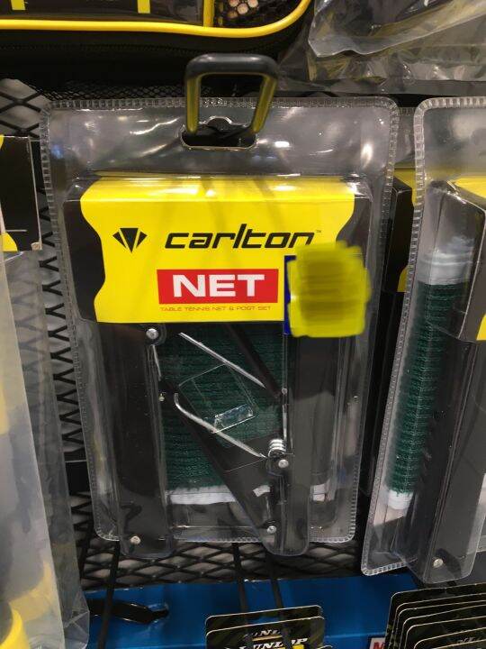 Carlton table tennis ping pong NET & POST SET ( jaring dan tiang ) Lazada