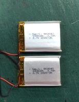 แบตเตอรี่ลิเธียม (Lithium Battery) ค่า3.7V 1000mAh 0.74Wh (รุ่น803040)