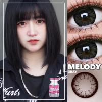 Melody/oLive gray บิ๊กอายส์ตัดขอบตาโต