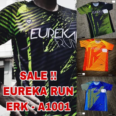 [EUREKA] เสื้อวิ่งยูเรก้ารัน EUREKA RUN / ERK-A1001 ใส่ได้ทั้งผู้ชายและผู้หญิง สินค้าใหม่ป้ายห้อย ลิขสิทธิ์แท้ 100%