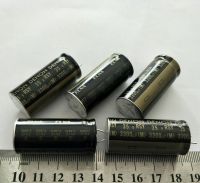 (5ชิ้น) Capacitor 3300 UF 35V DENON ELNAสีดำ+ทอง ขนาด 40x18mm เกรดออดิโอ ของใหม่คุณภาพดีเยี่ยมตัดขาสั้นจากโรงงาน สินค้าพร้อมส่งในไทย