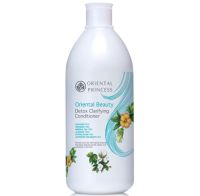 Oriental Princess ครีมนวดผม สีฟ้า สูตร ผมเสียจากมลภาวะ Allergen Chemical Free Formula