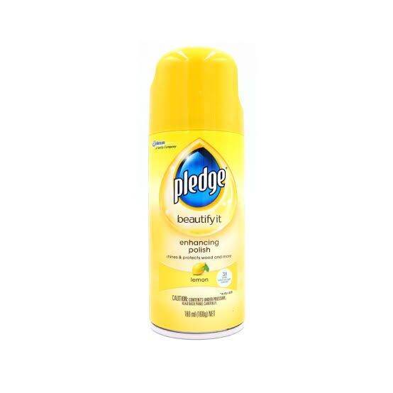 Pledge Furniture Polish Lemon (180mL) Lazada PH