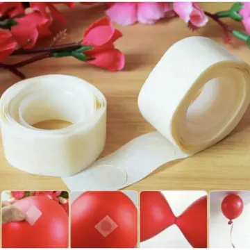 Balloon Glue Point Dots Stickers 100 pcs Removable Adhesive Point Tape For  Wedding Birthday Graduation Party Decoration Double Sided Tape Balloon  Christmas Decorations Strip Kit