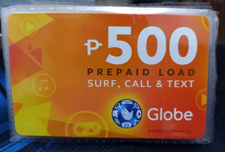 Globe 500 Prepaid Load Card | Lazada PH