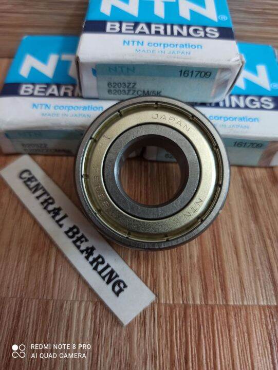 BEARING 6203ZZ NTN TUTUP BESI | Lazada Indonesia