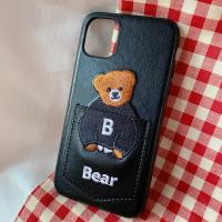 เคสไอโฟนลาย BEAR พร้อมช่องใส่บัตร