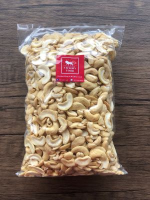 เม็ดมะม่วงหิมพานต์ ซีก (ดิบ) Raw Half Cashew Nuts (WS240) 1,000g