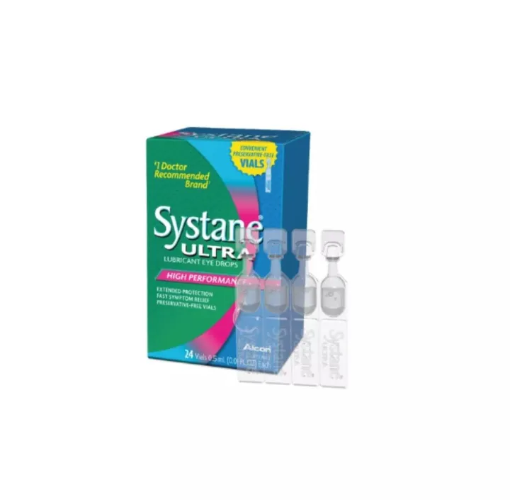 Systane Ultra Lubricant Eye Drops 05ml X24 Lazada 2892