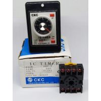 ทามเมอร์ timer AH2-Y 60S 24VAC (60วินาที)Power On Delay Timer(พร้อมซ๊อกเก็ต) มีของพร้อมส่ง