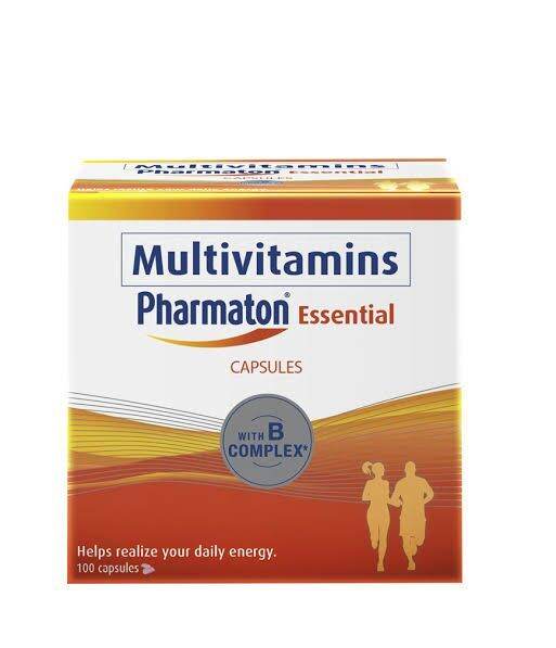 Pharmaton Essential Multivitamins With Vitamin B Complex - 30 Capsules ...