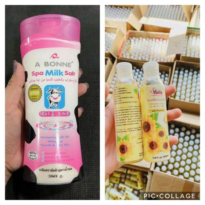 ABONNE SCRUB WITH SUNFLOWER OIL ORIG Lazada PH