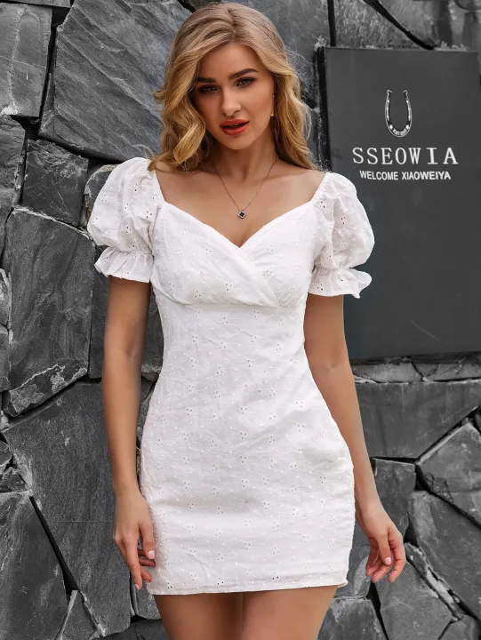 SHEIN White Dress (Onhand) | Lazada PH