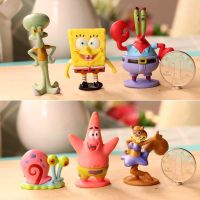 โมเดลสพันจ์บ็อบ Model spongebob ชุด6ตัว