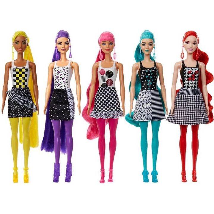 barbie-color-reveal-doll-with-7-surprises-บาบี้-ตุ๊กตาแช่น้ำเปลี่ยนสี-พร้อมชุดเซอร์ไพรส์-7-อย่าง-รุ่น-gtr94