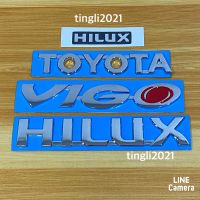 โลโก้* Hilux  toyota  Hilux vigo  ( ชุด 4 ชิ้น )