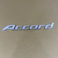 โลโก้* ACCARD ติดท้าย Honda  ขนาด* 22 x 2.5cm สีชุบโครเมี่ยม