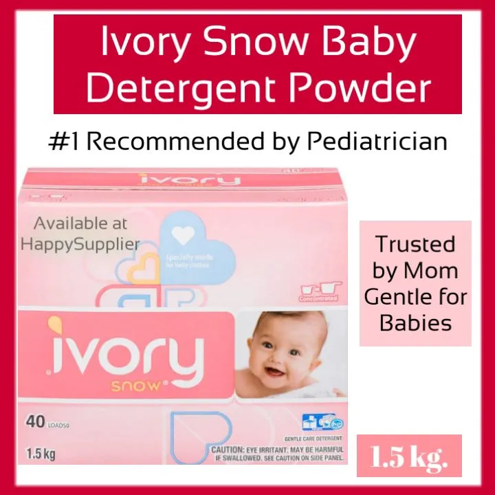 Dreft Baby Detergent Powder or Ivory Snow Pediatrician Baby Detergent Powder Lazada PH