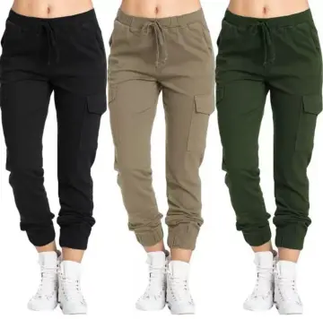 Shop Cargo Jogger Pants Women Plus Size with great discounts and