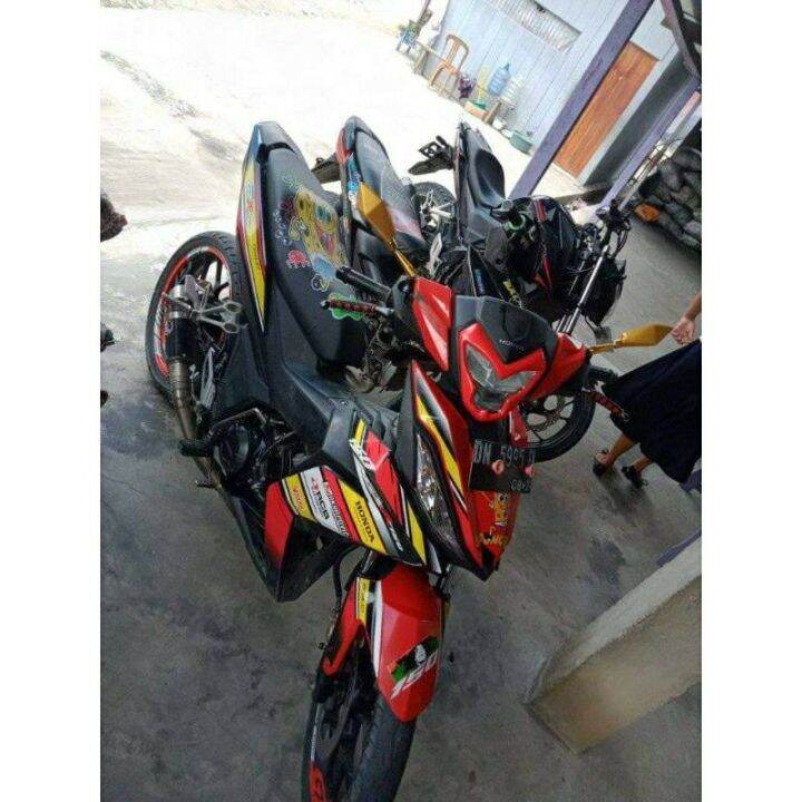 (BEST QUALITY) Cover Headlamp Supra GTR 150 honda GTR 150 Lazada