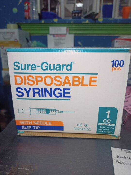 disposable syringe 1 cc 25Gx5/8 (0.5x16mm) | Lazada PH