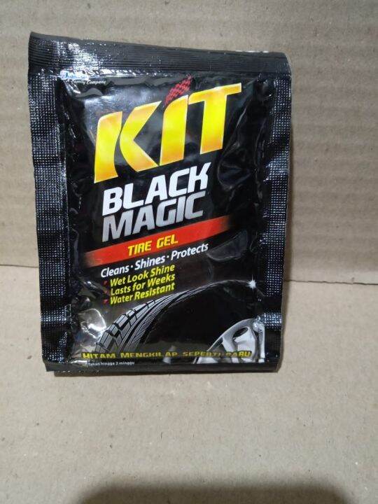 Kit Semir Ban Kit Black Magic Tire Gel Sachet Isi 35ml Pengkilap Ban