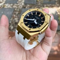 นาฬิกา Gshock AP Rubber CASIOAK Gen3 Luxury White Gold