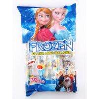 frozen filling long mallows มาร์ชเมลโลสอดไส้แท่งยาวโฟรเซนส์ 30 ชิ้น